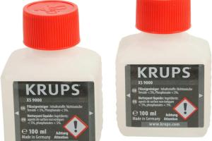 Lot 2 nettoyants liquides pour système Cappucino, Barista Krups XS900010