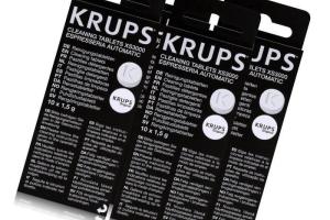 Lot de 4 boîtes de pastilles détergentes - Accessoires et entretien - SEB, KRUPS (128358) Lot de 4 boîtes de pastilles détergentes - Accessoires et entretien - SEB, KRUPS (128358)