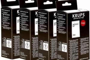 Lot de 4 KRUPS ANTICALC KIT F054 Détartrant d'origine Lot de 4 KRUPS ANTICALC KIT F054 Détartrant d'origine
