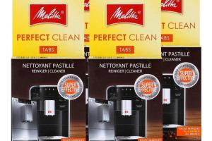 Lot de 4 pastilles detartrantes (4 x 1,8g) pour Cafetiere Melitta 6762481