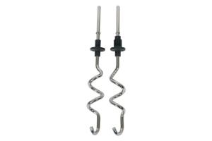Lot de deux crochets pétrisseurs pour batteur à main Krups 3MIX 7000 & 9000 - MS-652992 Lot de deux crochets pétrisseurs pour batteur à main Krups 3MIX 7000 & 9000 - MS-652992