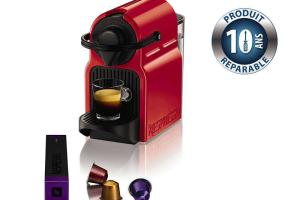 Machine à café Nespresso Krups Inissia Rouge YY1531FD Machine à café Nespresso Krups Inissia Rouge YY1531FD