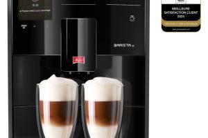 Machine à café automatique avec broyeur - MELITTA - Barista SE F830-003 - 1450 W - Noir Machine à café automatique avec broyeur - MELITTA - Barista SE F830-003 - 1450 W - Noir