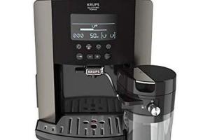 Machine à café automatique Krups EA819E10 - Gris étain - Espresso - 15 bar