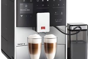 Machine à café automatique Melitta CAFFEO Barista TS Smart avec buse vapeur Cappuccino 15 bar argentée Machine à café automatique Melitta CAFFEO Barista TS Smart avec buse vapeur Cappuccino 15 bar argentée