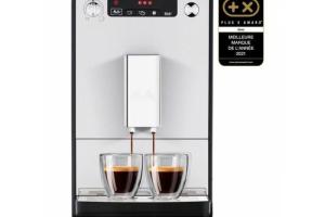 Machine a Cafe broyeur a grain - Melitta - Solo - Argent