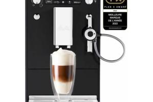 Machine a Café broyeur a Grain MELITTA Solo & Perfect Milk - Noir