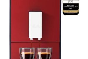 Machine à Café broyeur à Grain MELITTA Solo - Rouge Chili