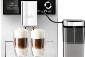Machine à café avec broyeur MELITTA CI Touch® F630-101 -Argent
