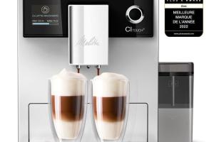 Machine à café avec broyeur MELITTA CI Touch® F630-101 - Réservoir amovible 1,8L - 2 réservoirs à grains - Ecran tactile - Argent Machine à café avec broyeur MELITTA CI Touch® F630-101 - Réservoir amovible 1,8L - 2 réservoirs à grains - Ecran tactile - Argent