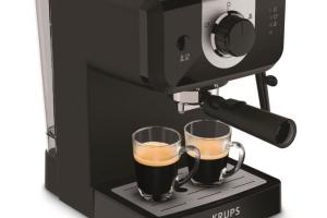 Machine à café express KRUPS Opio XP320810 - 15 bars - Buse vapeur pour Cappuccinos - Noir Machine à café express KRUPS Opio XP320810 - 15 bars - Buse vapeur pour Cappuccinos - Noir
