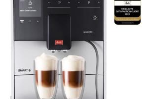 Machine à Café à Grain MELITTA Barista T Smart - Argent (sans réservoir lait)