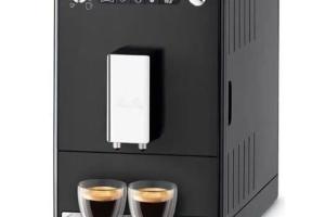 Machine à café à grains espresso broyeur automatique MELITTA ultra compact - E950-544 - Noir Mat