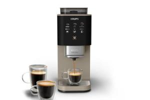 Machine à café à grains - KRUPS - Coffee Crush Extra - Ultra compacte - Nettoyage facile - Marron Chaï
