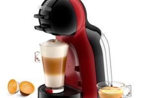 Machine à café Krups Mini Me KP123H10 Reconditionnée Rouge et noir Machine à café Krups Mini Me KP123H10 Reconditionnée Rouge et noir