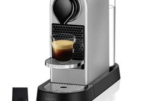 Machine à Café Nespresso Krups Citiz Argent Cafetière à Capsules YY4118FD Machine à Café Nespresso Krups Citiz Argent Cafetière à Capsules YY4118FD
