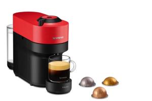 Machine à Café Nespresso Krups Vertuo POP Rouge Cafetière à Capsules YY4888FD Machine à Café Nespresso Krups Vertuo POP Rouge Cafetière à Capsules YY4888FD