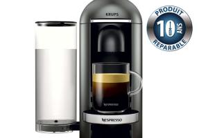 Machine à café NESPRESSO VERTUO PLUS TITANE