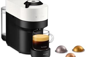 Machine à cafe  Nespresso Vertuo Pop blanc Krups XN920110
