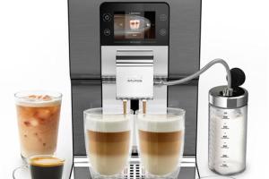 Machine espresso Krup Intuition Experience Hot&Cold EA879NE0 Argent Machine espresso Krup Intuition Experience Hot&Cold EA879NE0 Argent