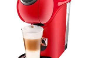 Machine Expresso - Krups - Genio S Plus - Rouge - 15 bars - 0.8 Litres