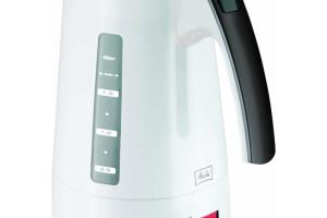 Melitta - 100301 wh/bk - enjoy aqua - bouilloire - 1,7 l - blanc noir