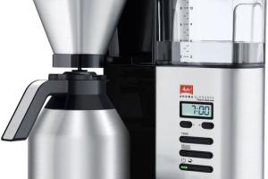 MELITTA 1012-06 Cafetière Aroma Elegance Therm DeLuxe 1012-06 Noir/Acier brossé MELITTA 1012-06 Cafetière Aroma Elegance Therm DeLuxe 1012-06 Noir/Acier brossé