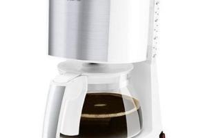 MELITTA 1017-03 Cafetière Enjoy Top Glass Blanc/Acier brossé 1017-03 MELITTA 1017-03 Cafetière Enjoy Top Glass Blanc/Acier brossé 1017-03