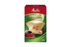 Melitta - 80 filtres a café 1X2 brun 5518341