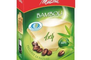 MELITTA 80 filtres à café Bambou 1x4 MELITTA 80 filtres à café Bambou 1x4