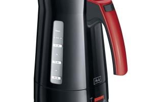 Melitta Bouilloire enjoy aqua noir/rouge melitta