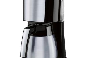 Melitta Cafetière à Filtre Enjoy Top Therm Verseuse Isotherme en Acier Inoxydable 10-15 tasses Noir/Acier Brossé 1000W Melitta Cafetière à Filtre Enjoy Top Therm Verseuse Isotherme en Acier Inoxydable 10-15 tasses Noir/Acier Brossé 1000W