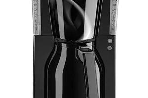 Melitta Cafetière à Filtre avec Verseuse Isotherme, Sélecteur d’Arôme, Look Therm Selection, Noir/Acier Brossé Melitta Cafetière à Filtre avec Verseuse Isotherme, Sélecteur d’Arôme, Look Therm Selection, Noir/Acier Brossé