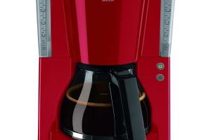 Melitta Cafetiere a Filtre avec Verseuse en Verre, Fonction Maintien au Chaud, Selecteur dArome, Look Selection, Rouge/Acier Melitta Cafetiere a Filtre avec Verseuse en Verre, Fonction Maintien au Chaud, Selecteur dArome, Look Selection, Rouge/Acier
