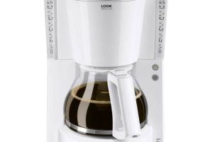MELITTA Cafétiere Look IV Selection 1011-03 Blanc/Acier Brossé MELITTA Cafétiere Look IV Selection 1011-03 Blanc/Acier Brossé