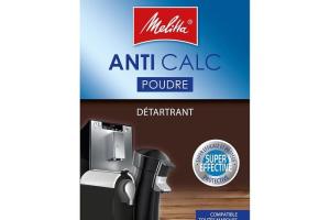 Melitta détartrant poudre machines café automatiques et dosettes anti-calcaire Melitta détartrant poudre machines café automatiques et dosettes anti-calcaire