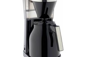 Melitta - Easy Top Therm ii 1023-08 - Cafetiere filtre 1L - 1050 w - Noir