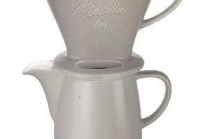 Melitta Ensemble de préparation de café gris pastel 600 ml