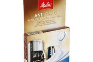 MELITTA FILTRE ANTI CALCAIRE MACHINES CAFÉ & AQUA 4 PASTILLES MELITTA FILTRE ANTI CALCAIRE MACHINES CAFÉ & AQUA 4 PASTILLES