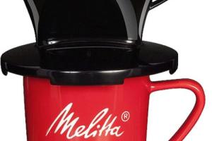 Melitta Kit De Filtration Manuelle, 1 Porte-filtre De Taille 1x2, 1 Mug En Porcelaine (290 Ml), 5 Filtres À Café 1x2, Pour Over, Noir Melitta Kit De Filtration Manuelle, 1 Porte-filtre De Taille 1x2, 1 Mug En Porcelaine (290 Ml), 5 Filtres À Café 1x2, Pour Over, Noir
