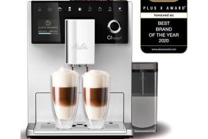 Melitta - Machine a cafe avec broyeur ci Touch F630-101 - Reservoir amovible 1,8L - 2 reservoirs a grains - Ecran tactile - Argent Melitta - Machine a cafe avec broyeur ci Touch F630-101 - Reservoir amovible 1,8L - 2 reservoirs a grains - Ecran tactile - Argent