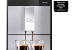 Melitta - Machine à Café à Grain Purista® Argent - Machine Expresso Automatique Ultra-Silencieuse avec Extracteur d'Arômes Melitta - Machine à Café à Grain Purista® Argent - Machine Expresso Automatique Ultra-Silencieuse avec Extracteur d'Arômes