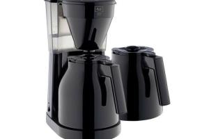 Melitta MELITTA Easy Therm II - Cafetiere filtre 1L - 1050 W + 2eme verseuse - Noir Melitta MELITTA Easy Therm II - Cafetiere filtre 1L - 1050 W + 2eme verseuse - Noir