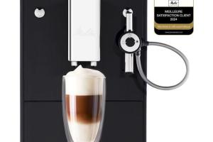 Melitta Solo & Perfect Milk Noir E957-101 Machine à Café et Expresso Automatique avec broyeur à grains et buse à lait
