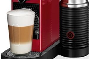 NESPRESSO CITIZ AND MILK YY2730 ROUGE