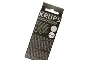 Pastilles nettoyantes - KRUPS - Lot de 10 - Pour cafetière et expresso Pastilles nettoyantes - KRUPS - Lot de 10 - Pour cafetière et expresso