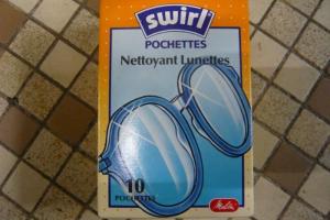 Pochettes nettoyant lunettes x10 SWIRL Pochettes nettoyant lunettes x10 SWIRL