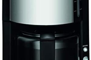 Proaroma Plus - Machine À Café (freestanding, Filter Coffee Machine, 1.25 L, 1100 W, Black, Stainless Steel, Transparent) - Krups