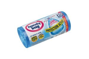 SAC POUBELLE HANDY BAG 20L X20 BLEU (Vendu par 1) SAC POUBELLE HANDY BAG 20L X20 BLEU (Vendu par 1)