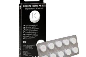 Tablettes de nettoyage pour expresso KRUPS XS300010 - Détartreur - Noir - Compatible capsules
